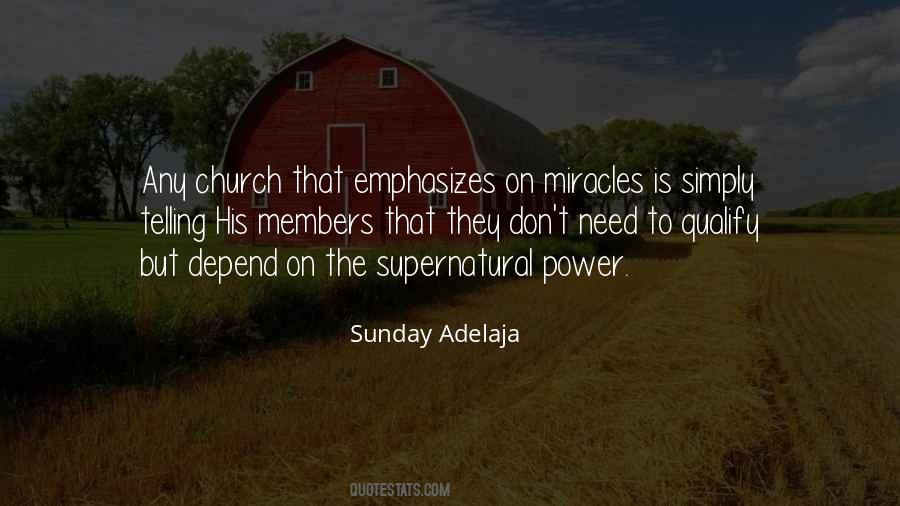 Supernatural Power Quotes #180527