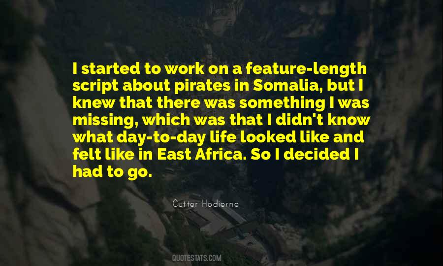 Missing Africa Quotes #1003688