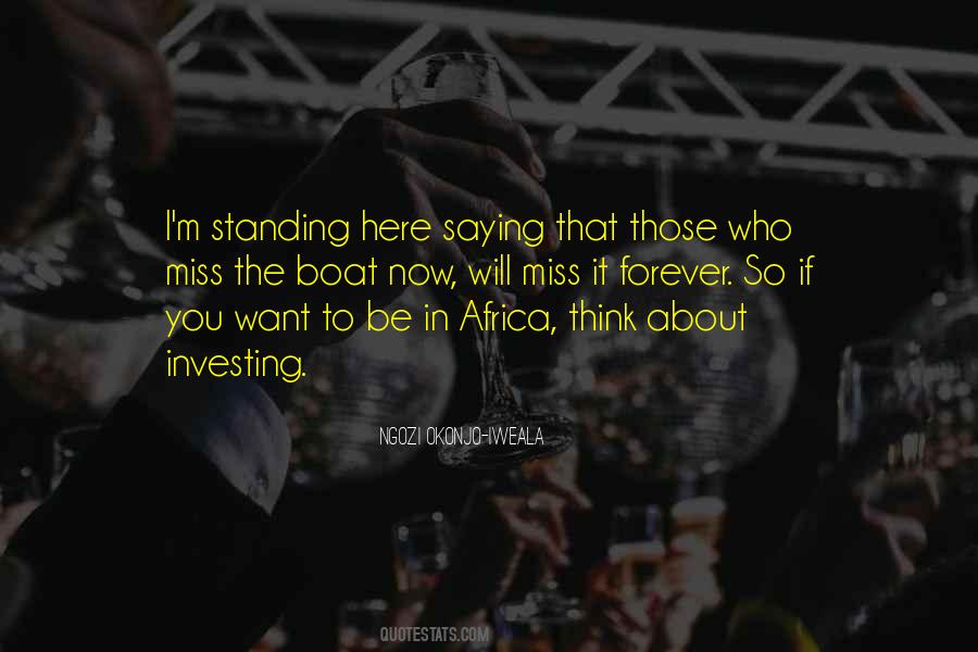 Missing Africa Quotes #1023794