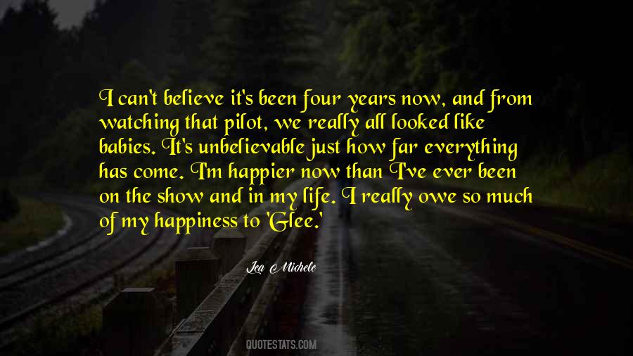 How Far We Come Quotes #278519