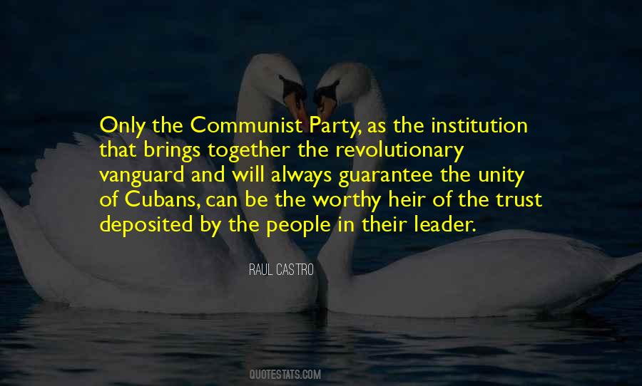 Revolutionary Leader Quotes #322084