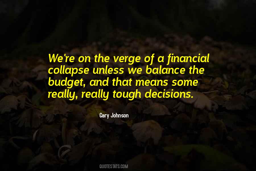 Financial Budget Quotes #1823367
