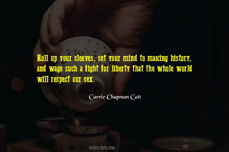 Respect History Quotes #575587