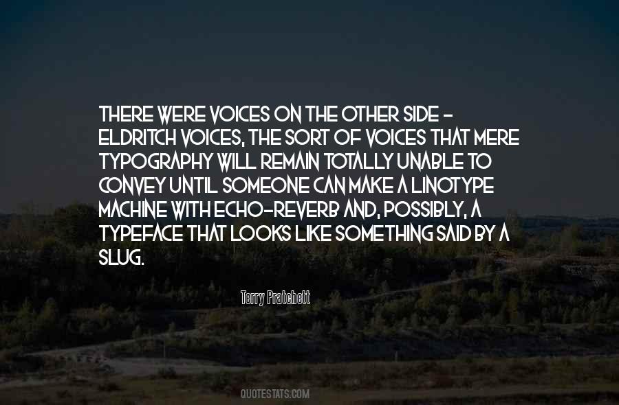 Echo With Quotes #686734