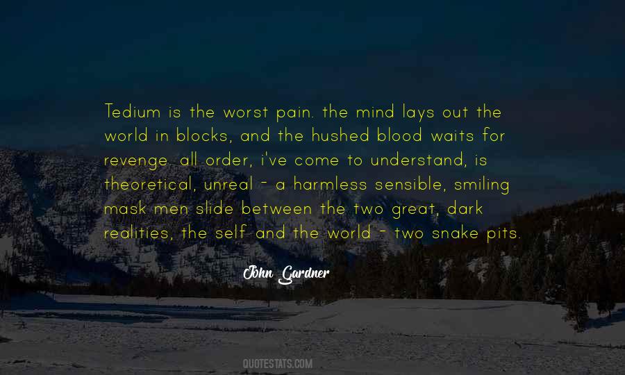 Pain Dark Quotes #1340382