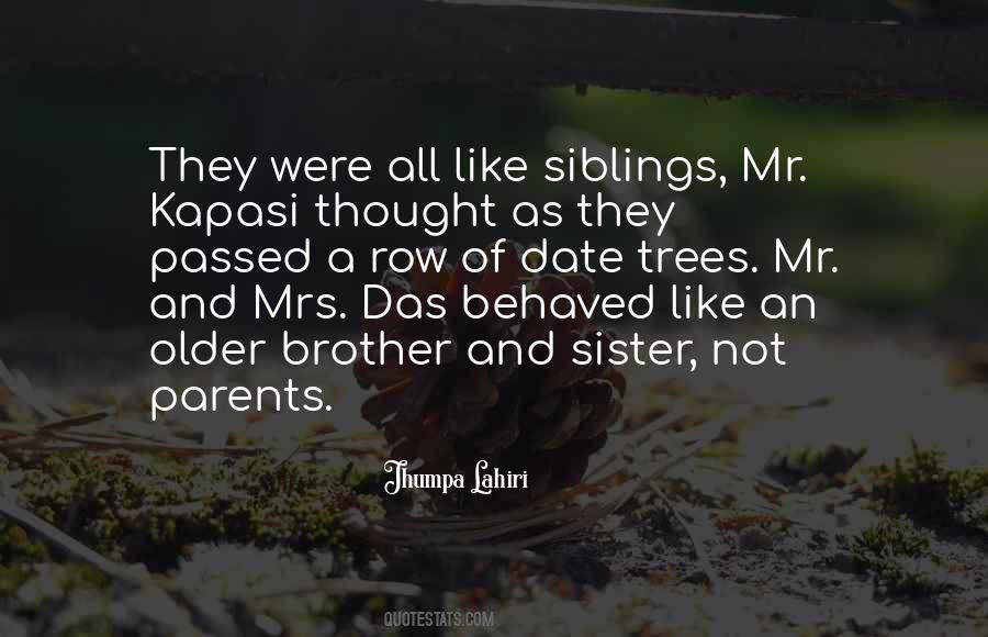 Older Brother And Sister Quotes #1027981