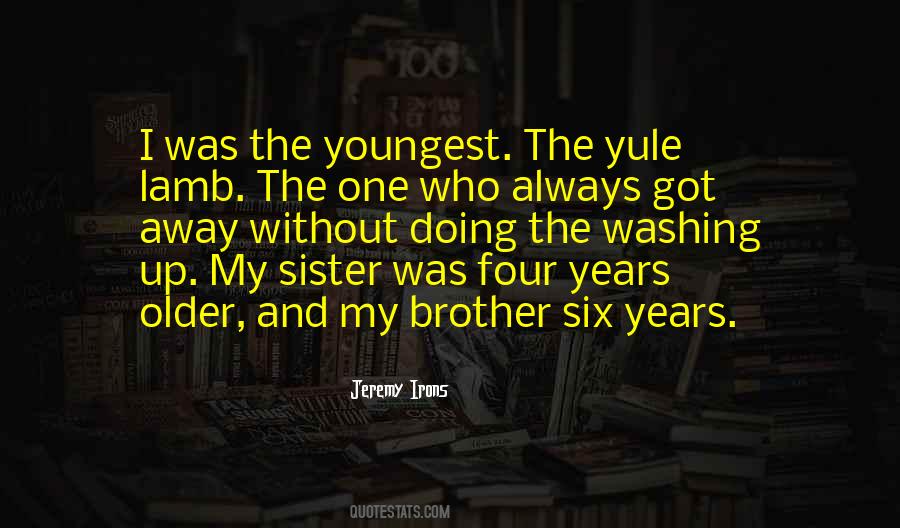 Older Brother And Sister Quotes #750414