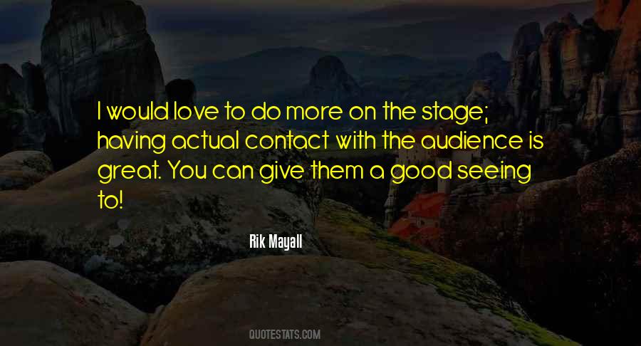 Actual Good Quotes #516714