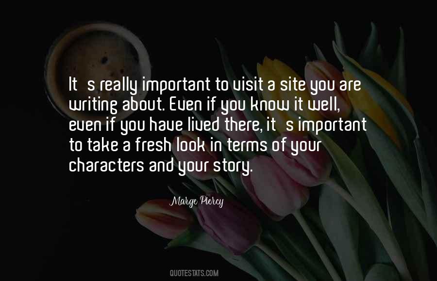 Know Your Story Quotes #1410949