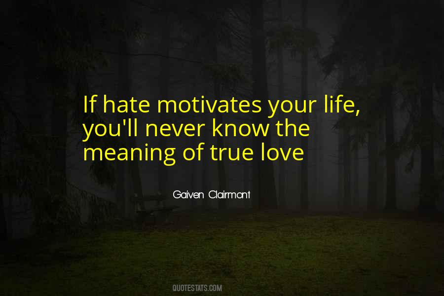 True Love Hate Quotes #89641
