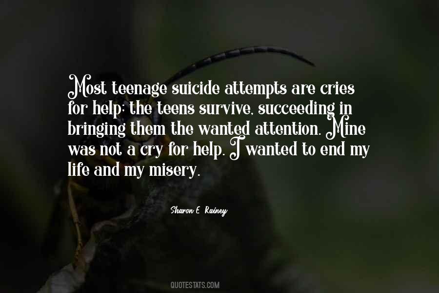 End The Misery Quotes #338728