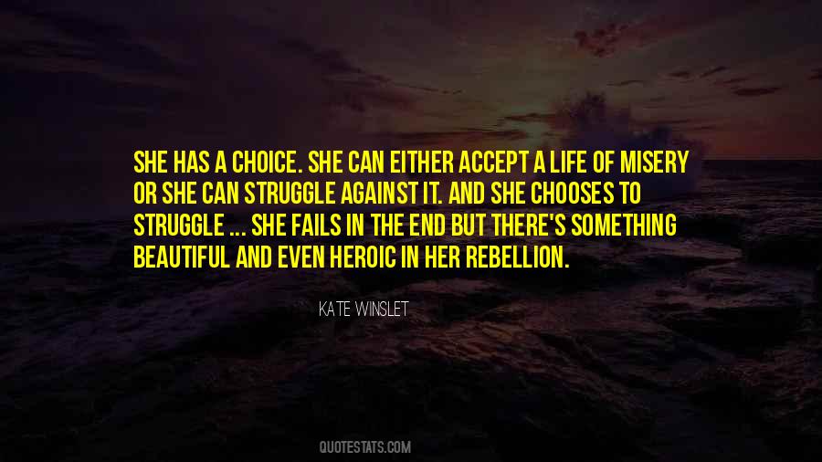 End The Misery Quotes #550743