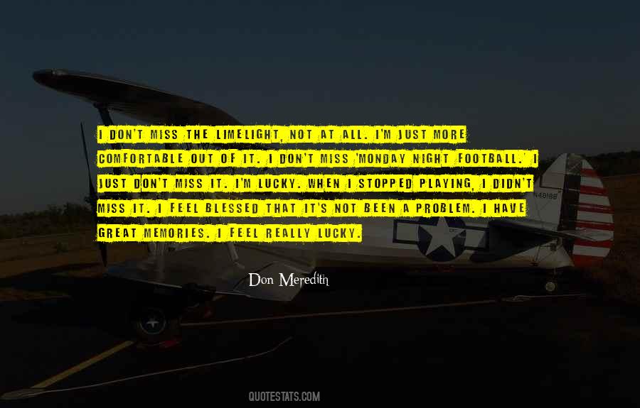 I Miss Football Quotes #1163315