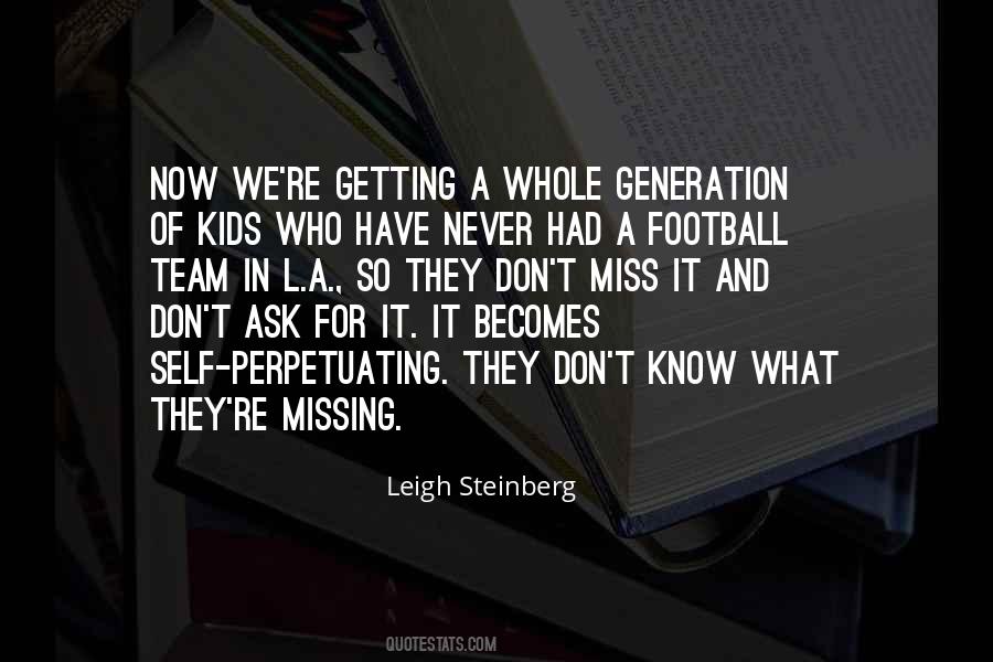 I Miss Football Quotes #720542