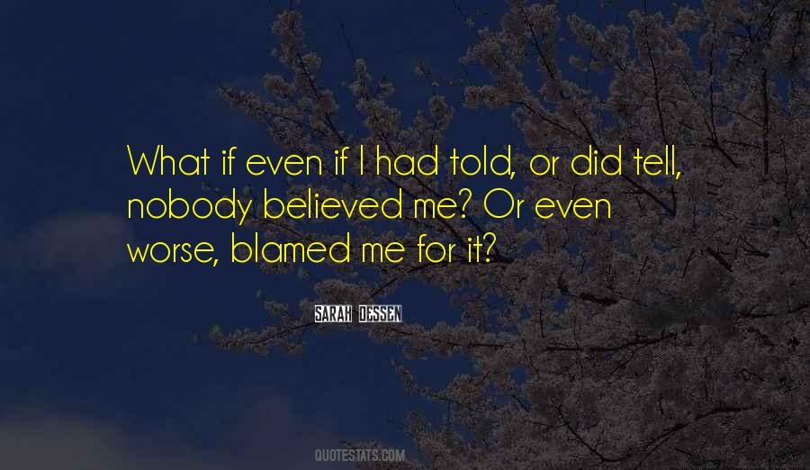 Nobody Did It Quotes #1097871
