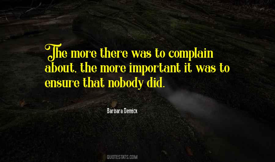Nobody Did It Quotes #283857