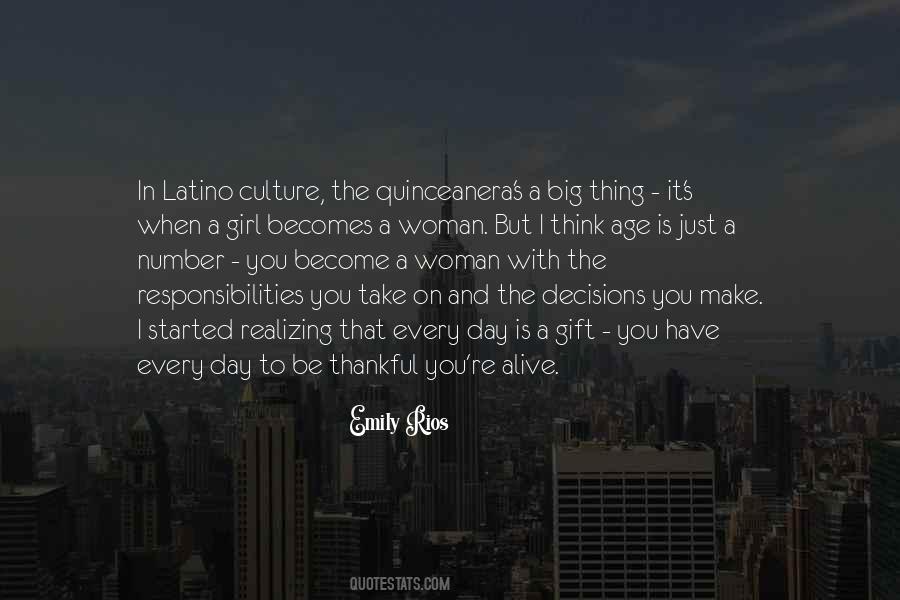 I Have Responsibilities Quotes #1585594