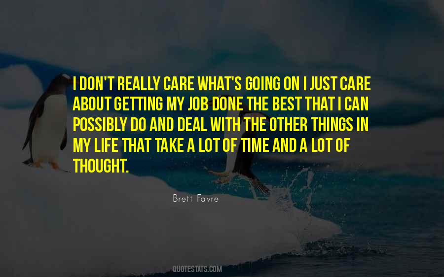 Just Care Quotes #207951