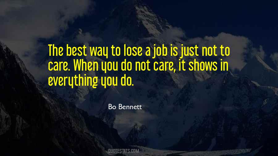 Just Care Quotes #389621 Just Care Quotes #389621