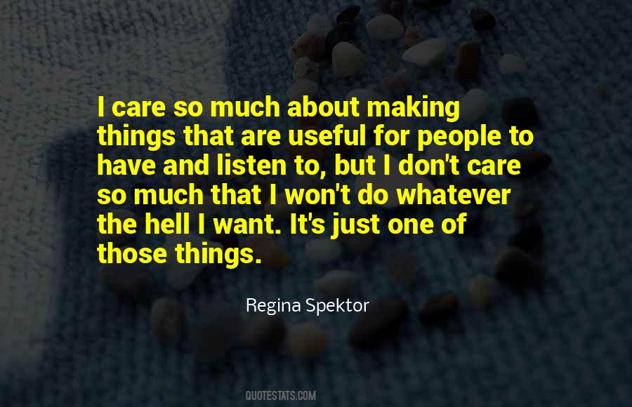 Just Care Quotes #526697 Just Care Quotes #526697