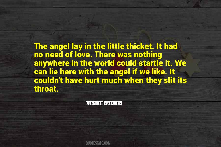 Quotes About The Thicket #1228865