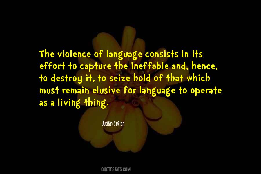 Violence Language Quotes #301384