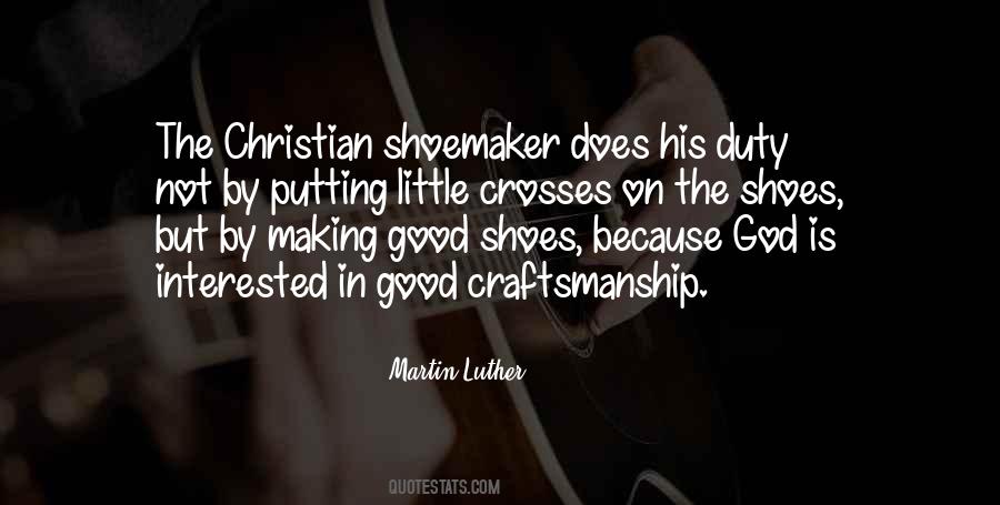 Quotes About The Shoemaker #768613