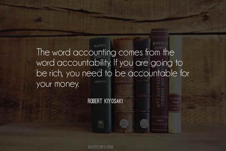 Need Accountability Quotes #1362508