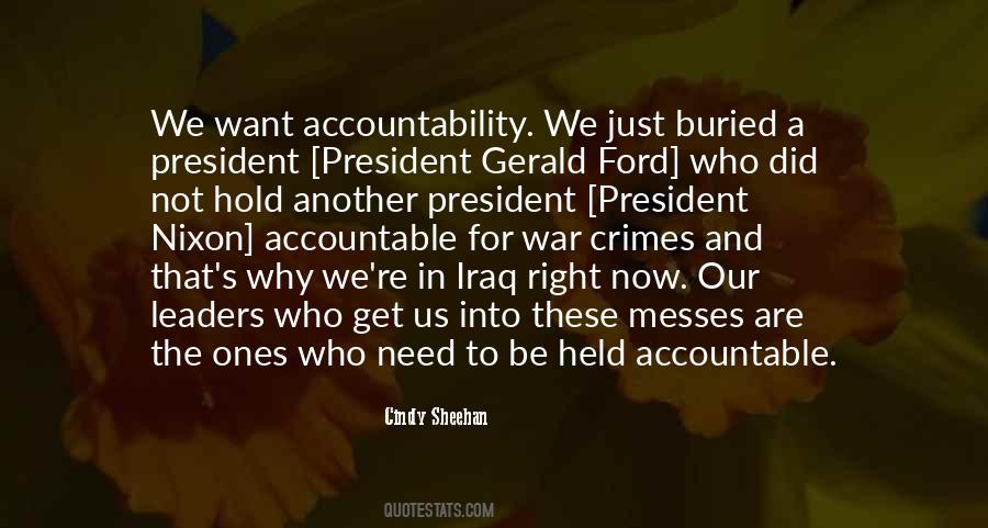 Need Accountability Quotes #805764