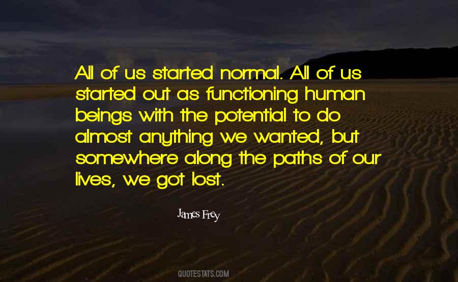 Lost Lives Quotes #1521803
