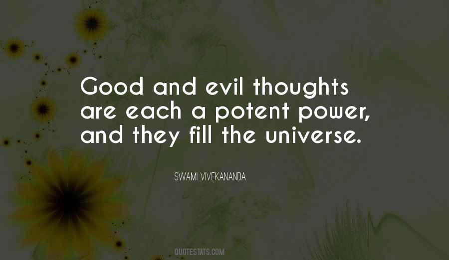 Good And Evil Power Quotes #110976