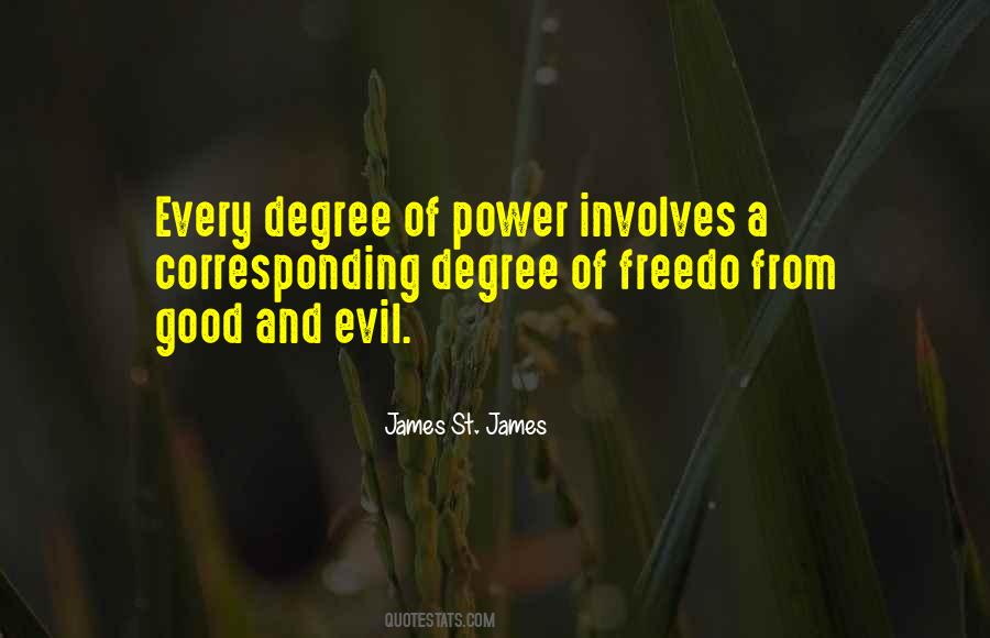 Good And Evil Power Quotes #573147