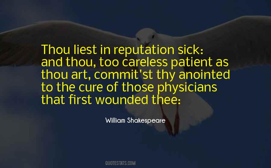 Sick Patient Quotes #1535490