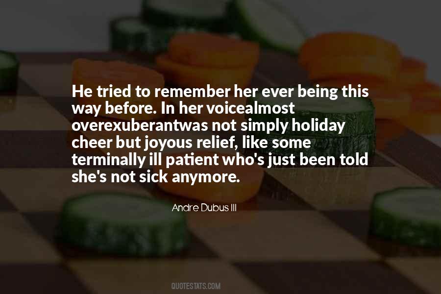 Sick Patient Quotes #1747687