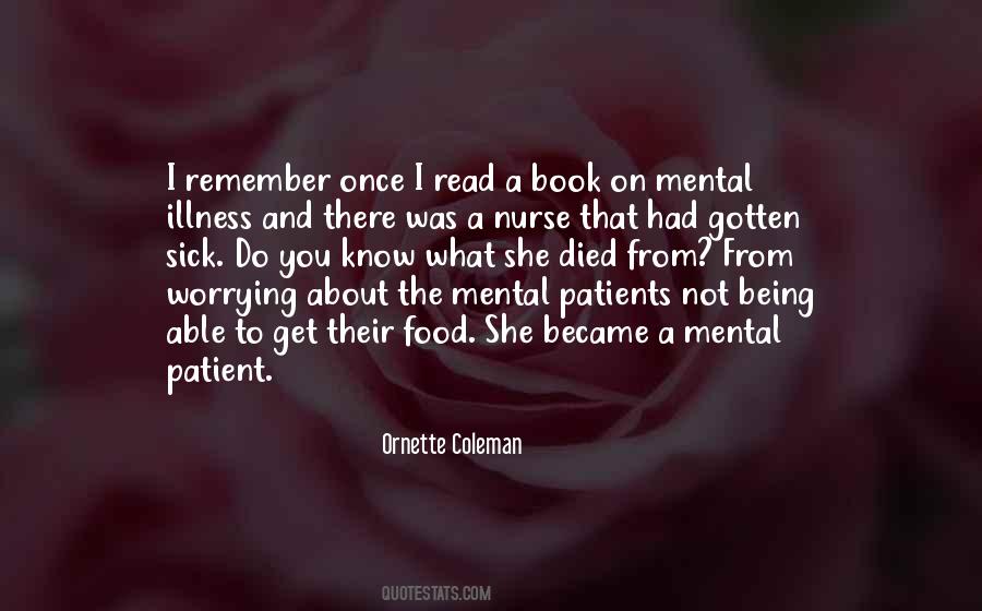 Sick Patient Quotes #504519