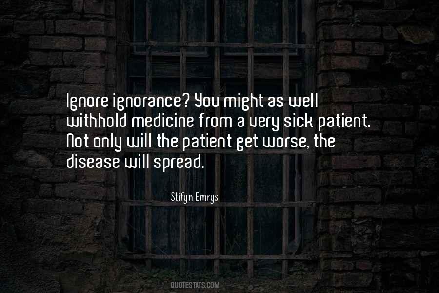 Sick Patient Quotes #974587