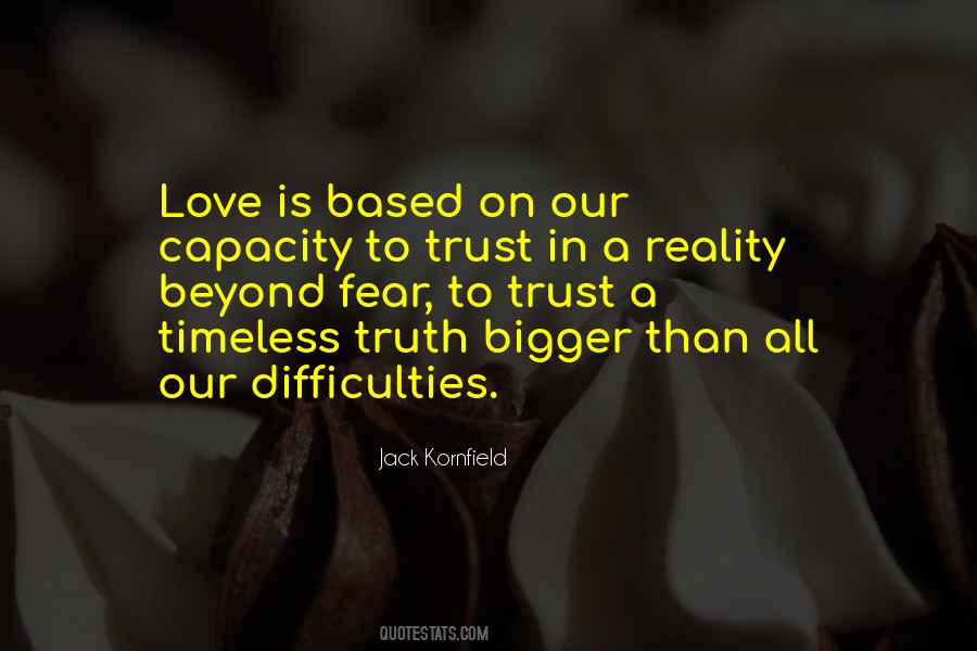 Difficulties Love Quotes #286381
