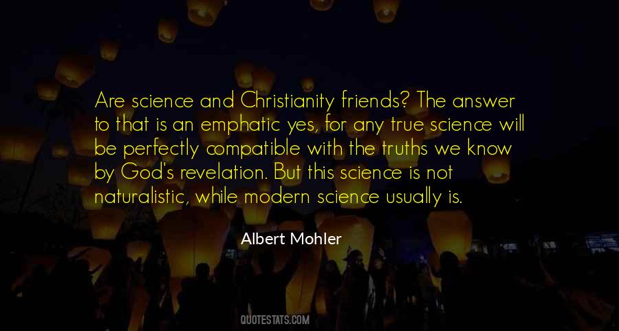 Quotes About Science And Christianity #589745