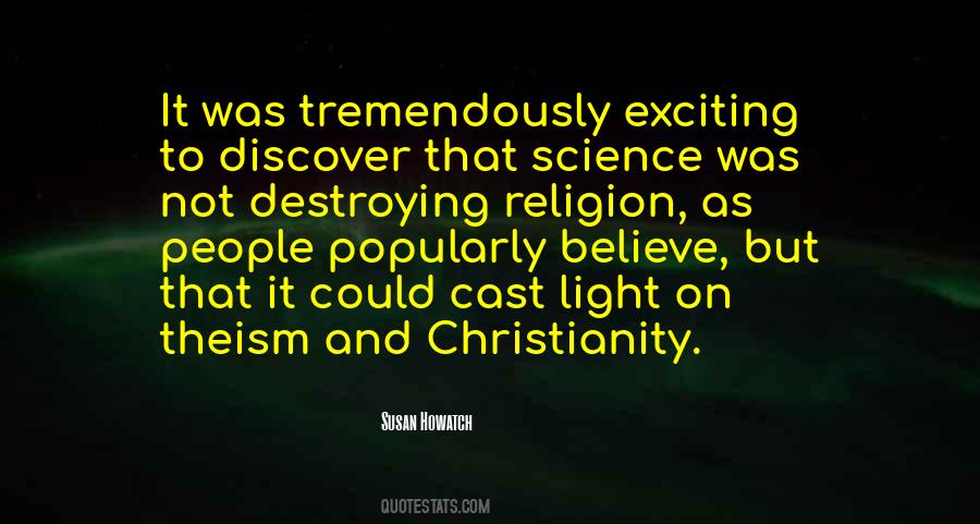 Quotes About Science And Christianity #887079
