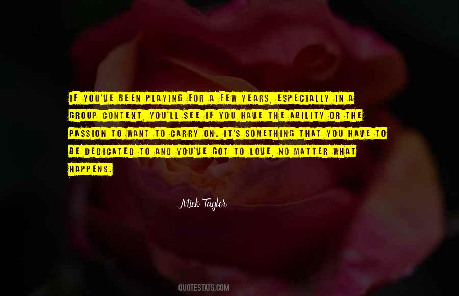 Dedicated To Love Quotes #1683249