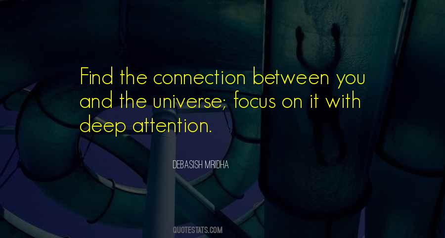 Universe Connection Quotes #202410
