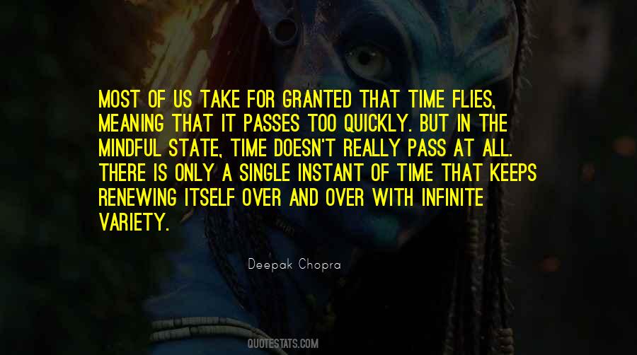 Time Flies Meaning Quotes #762207