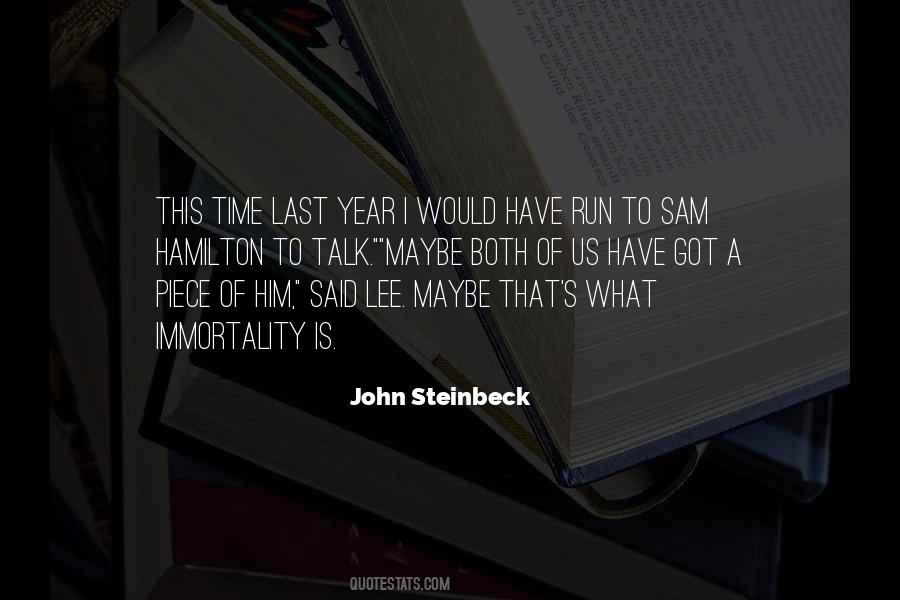 Sam Hamilton Quotes #1234937