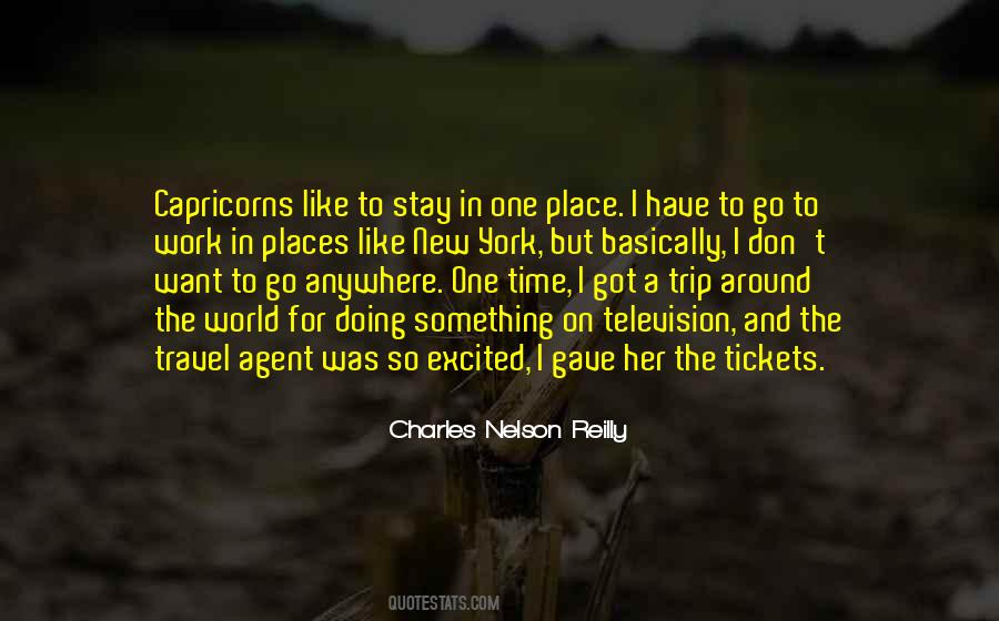 Places To Stay Quotes #118699
