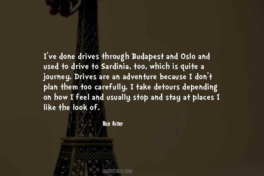 Places To Stay Quotes #207626