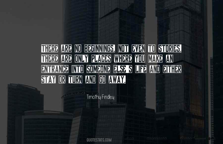 Places To Stay Quotes #800184