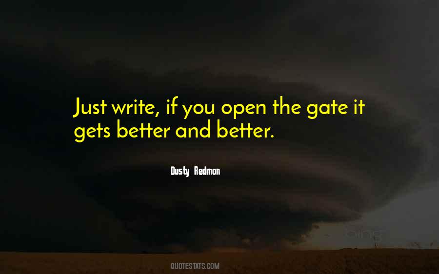 Open The Gates Quotes #1661793