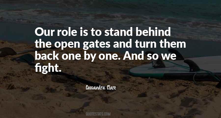 Open The Gates Quotes #53064