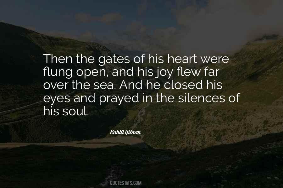 Open The Gates Quotes #949636