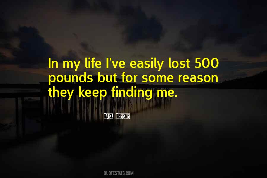 Lost In My Life Quotes #558628